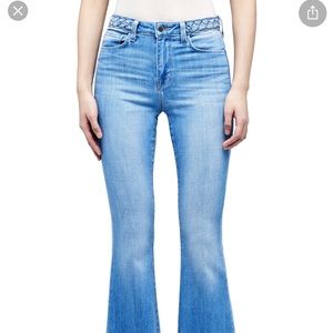 L’Agence Bell Braided Detail Jeans, gently used